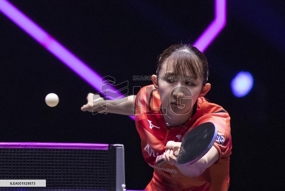 (SP)GERMANY-FRANKFURT-TABLE TENNIS-WTT CHAMPIONS-WOMEN'S SINGLES