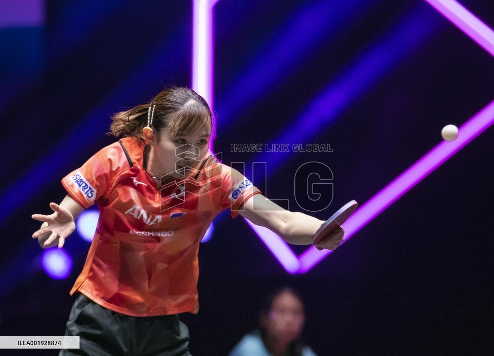 (SP)GERMANY-FRANKFURT-TABLE TENNIS-WTT CHAMPIONS-WOMEN'S SINGLES