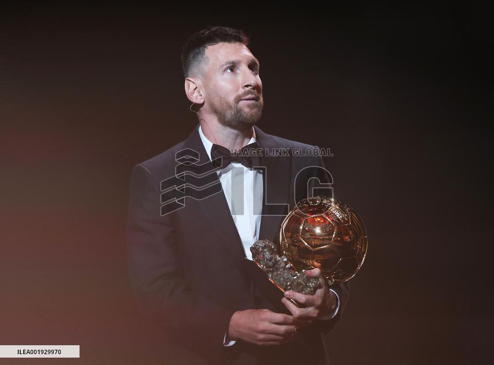(SP)FRANCE-PARIS-FOOTBALL-BALLON D'OR CEREMONY