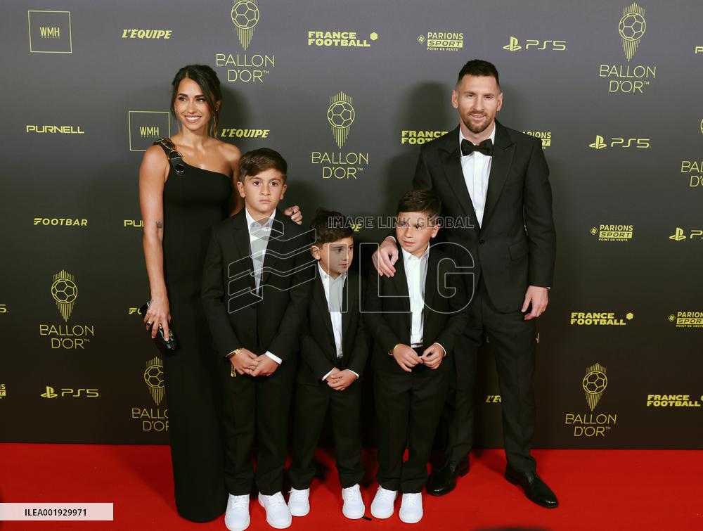 (SP)FRANCE-PARIS-FOOTBALL-BALLON D'OR CEREMONY