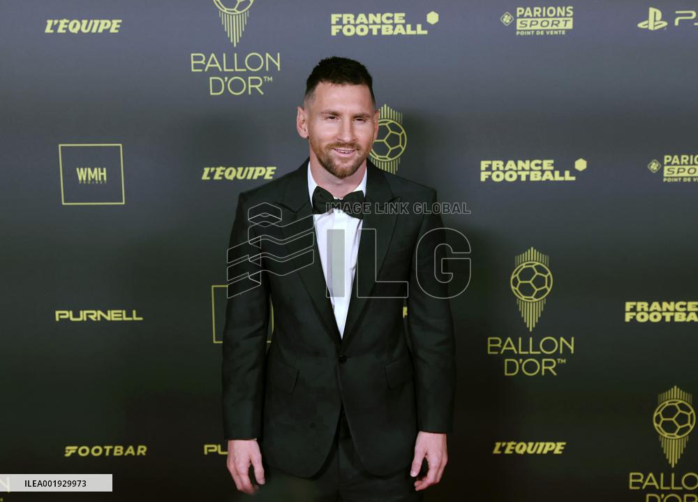 (SP)FRANCE-PARIS-FOOTBALL-BALLON D'OR CEREMONY
