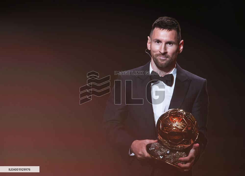 (SP)FRANCE-PARIS-FOOTBALL-BALLON D'OR CEREMONY