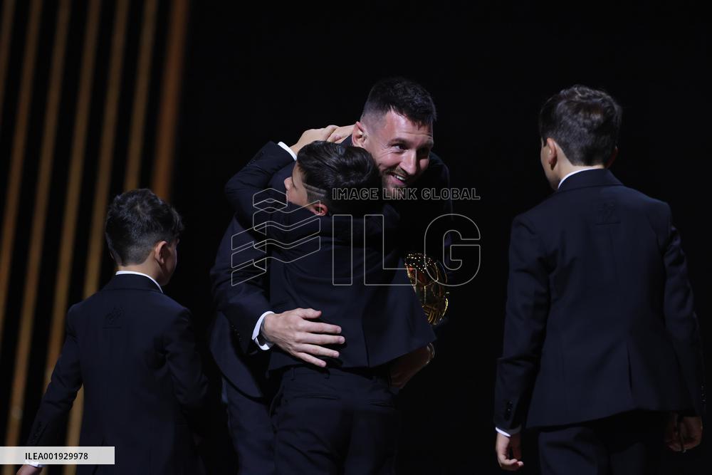 (SP)FRANCE-PARIS-FOOTBALL-BALLON D'OR CEREMONY
