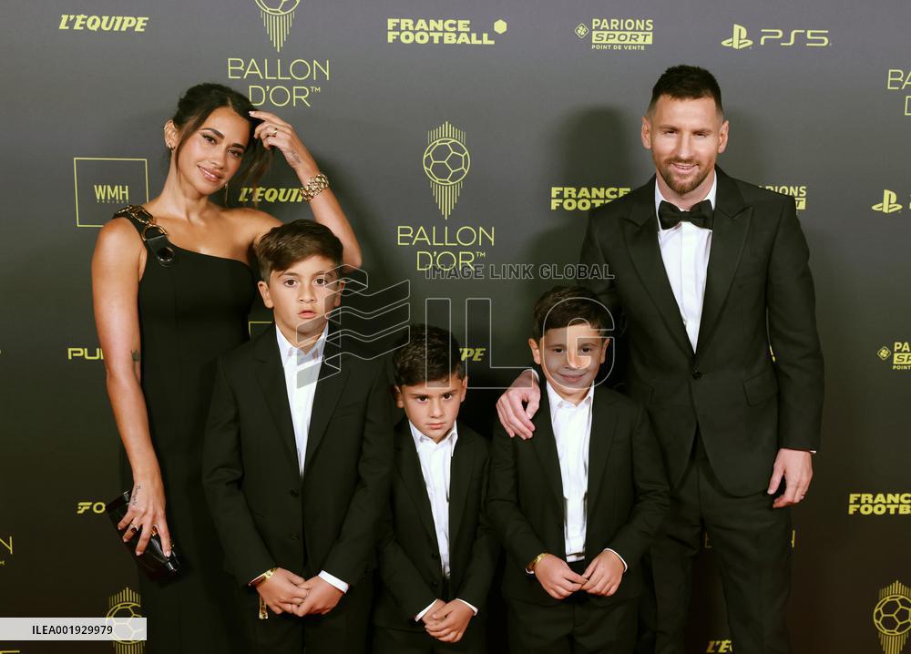 (SP)FRANCE-PARIS-FOOTBALL-BALLON D'OR CEREMONY