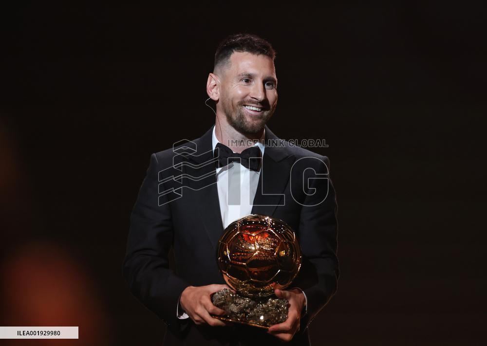 (SP)FRANCE-PARIS-FOOTBALL-BALLON D'OR CEREMONY