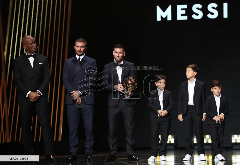 (SP)FRANCE-PARIS-FOOTBALL-BALLON D'OR CEREMONY