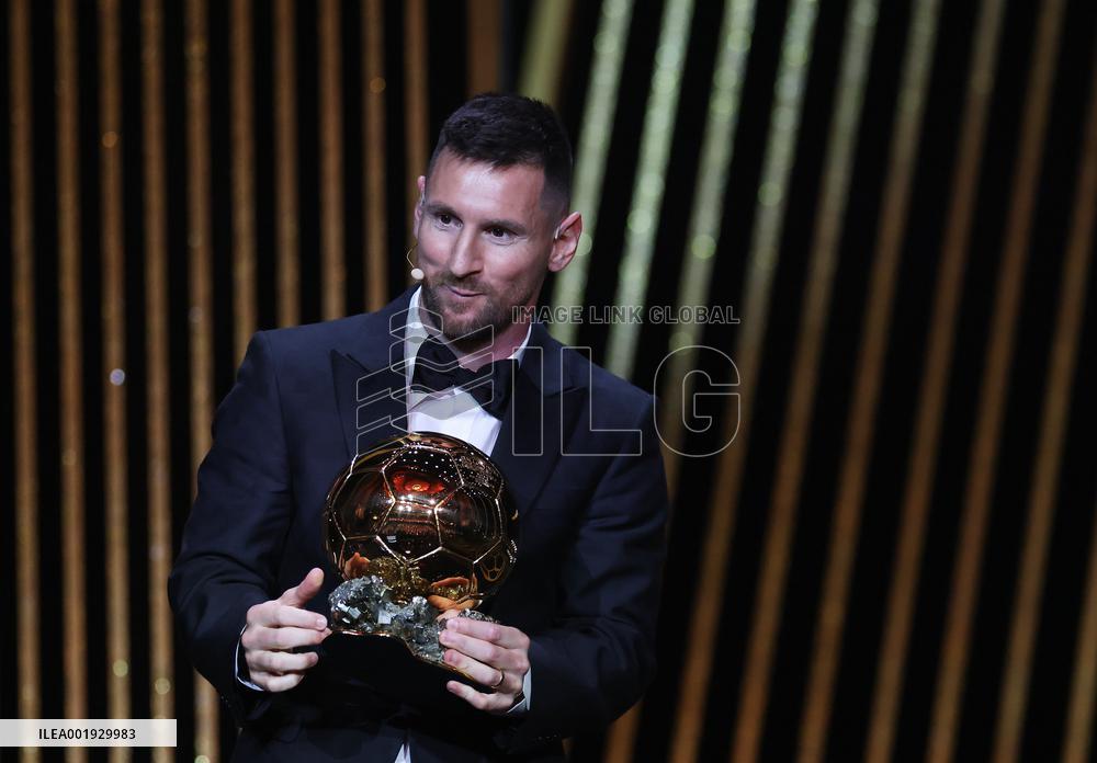 (SP)FRANCE-PARIS-FOOTBALL-BALLON D'OR CEREMONY