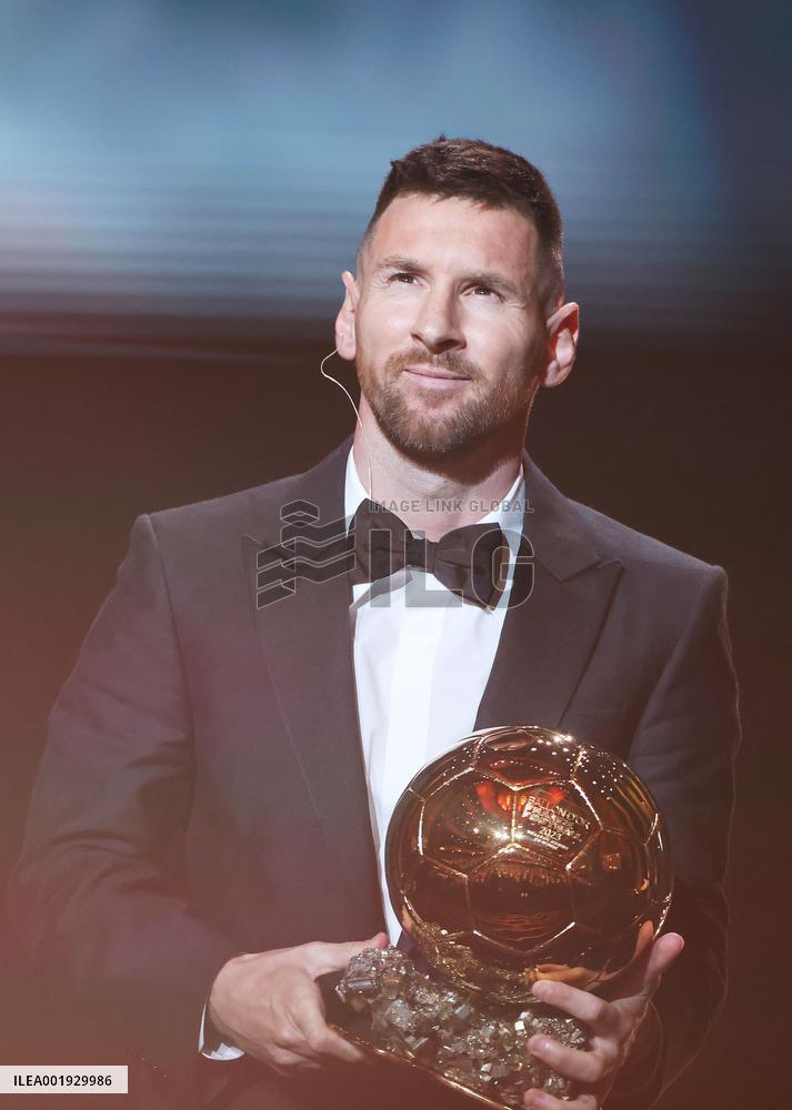 (SP)FRANCE-PARIS-FOOTBALL-BALLON D'OR CEREMONY