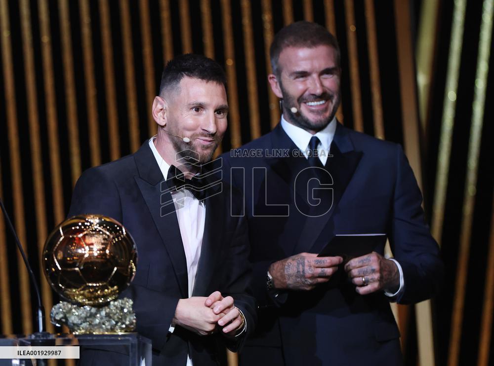 (SP)FRANCE-PARIS-FOOTBALL-BALLON D'OR CEREMONY