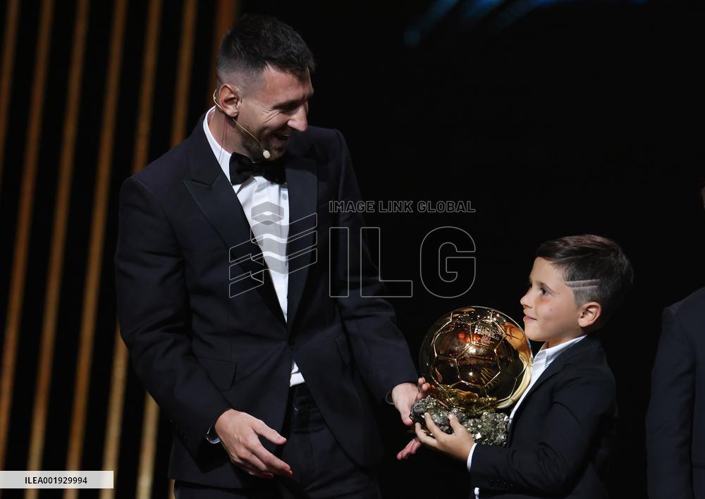 (SP)FRANCE-PARIS-FOOTBALL-BALLON D'OR CEREMONY