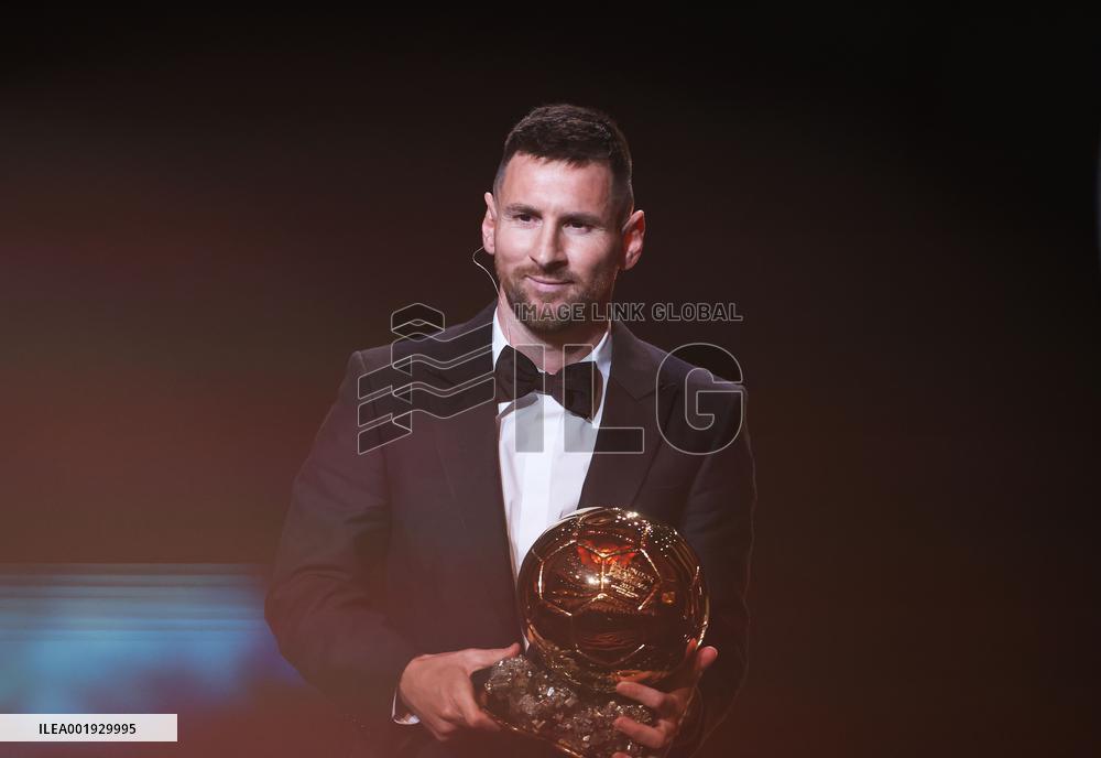 (SP)FRANCE-PARIS-FOOTBALL-BALLON D'OR CEREMONY