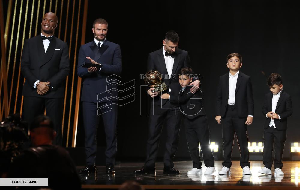 (SP)FRANCE-PARIS-FOOTBALL-BALLON D'OR CEREMONY