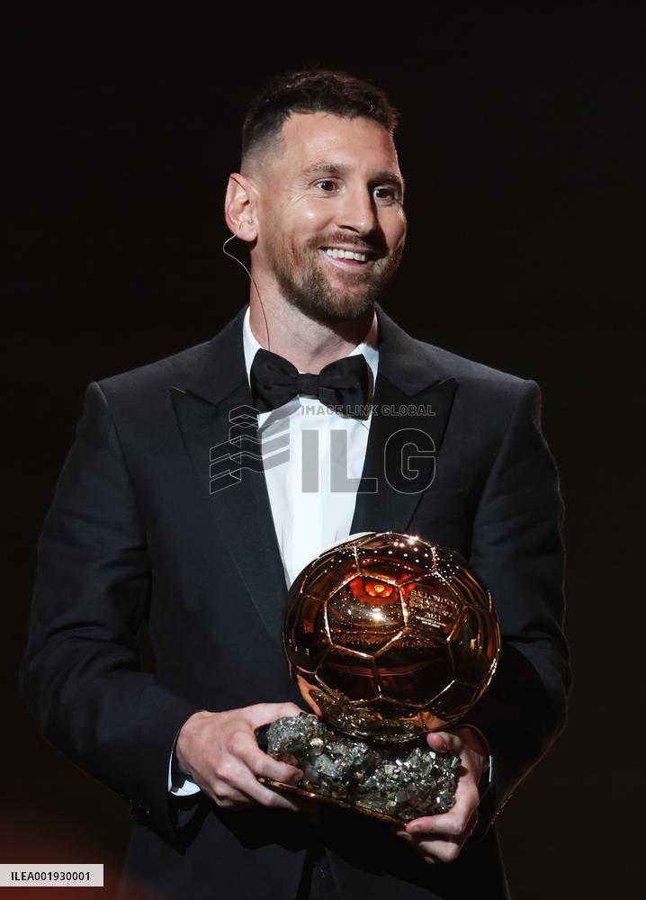 (SP)FRANCE-PARIS-FOOTBALL-BALLON D'OR CEREMONY
