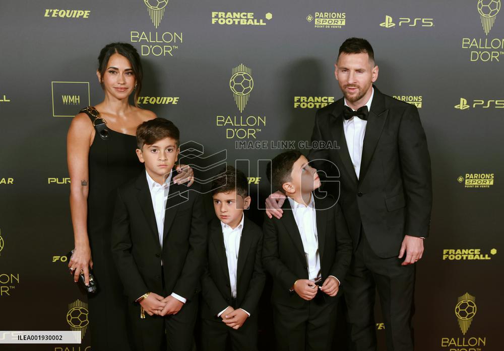 (SP)FRANCE-PARIS-FOOTBALL-BALLON D'OR CEREMONY