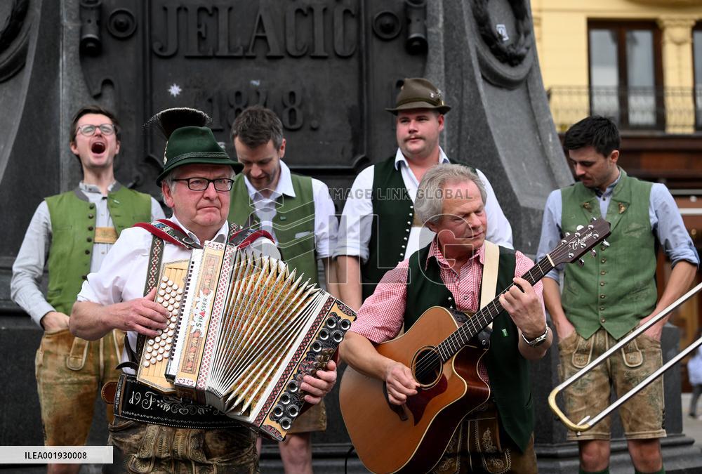 CROATIA-ZAGREB-AUSTRIA-PERFORMANCE