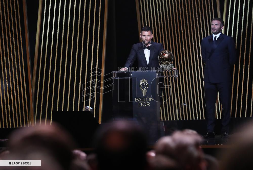 (SP)FRANCE-PARIS-FOOTBALL-BALLON D'OR CEREMONY