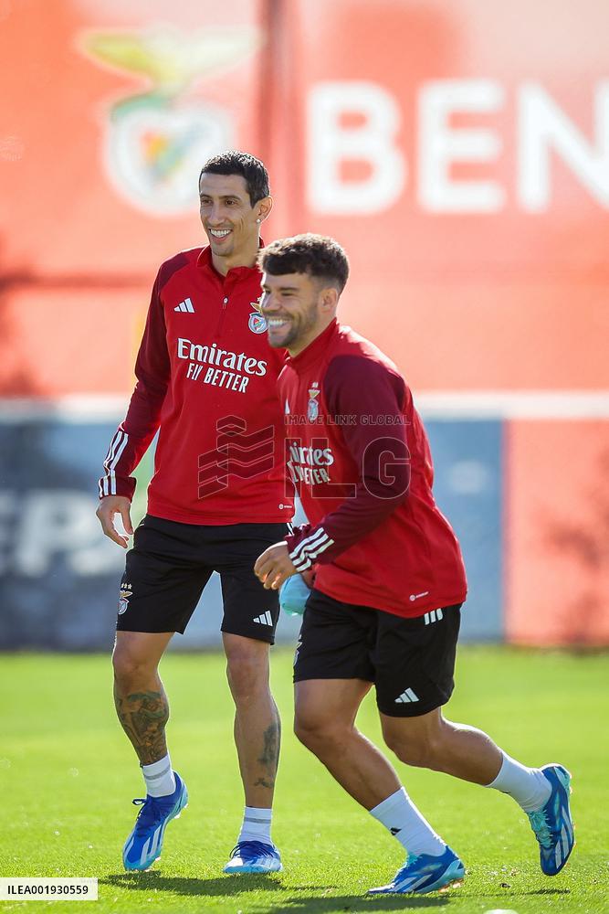Champions League: Benfica training