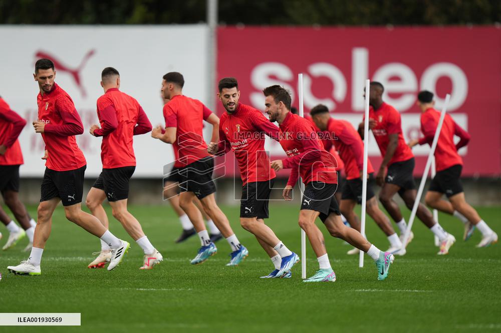 Champions League: SC Braga Training