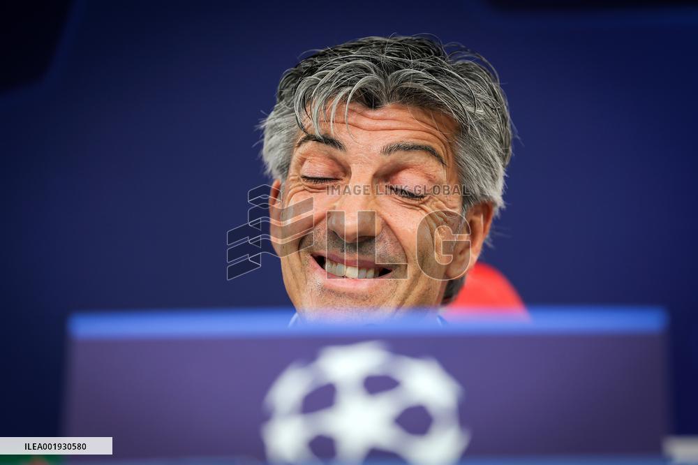 Champions League: Real Sociedad training