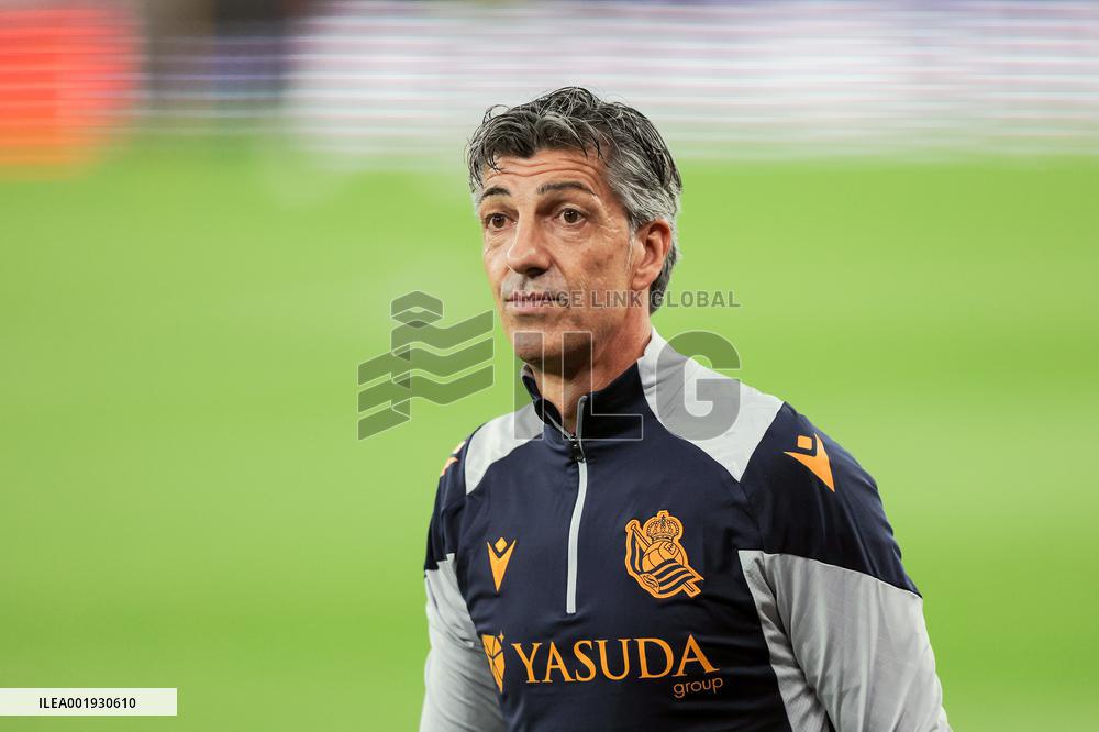 Champions League: Real Sociedad training