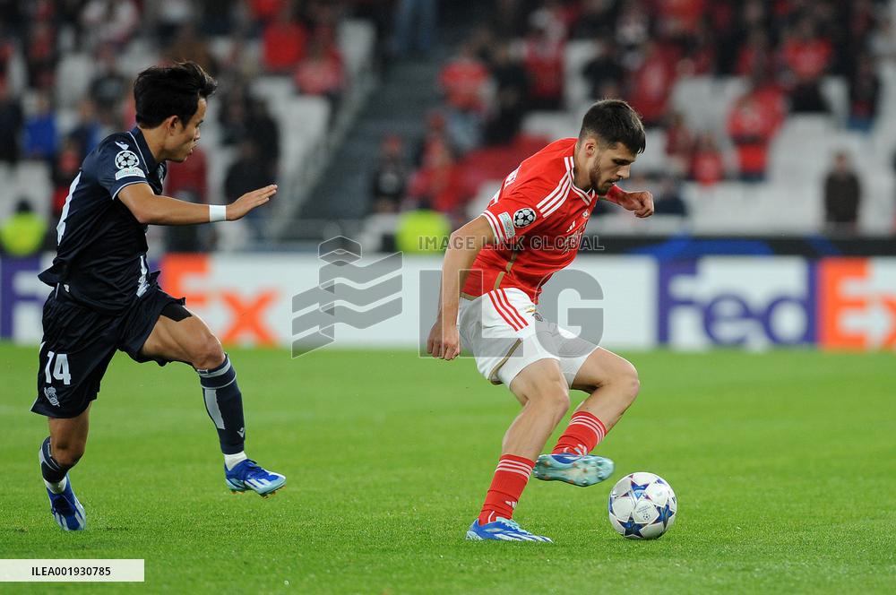 Champions League: Benfica vs Real Sociedad