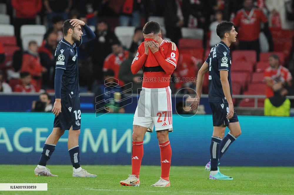 Champions League: Benfica vs Real Sociedad