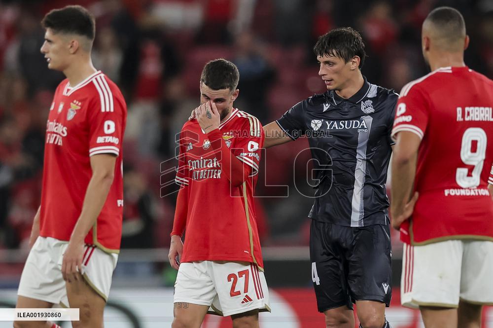 Champions League: Benfica vs Real Sociedad