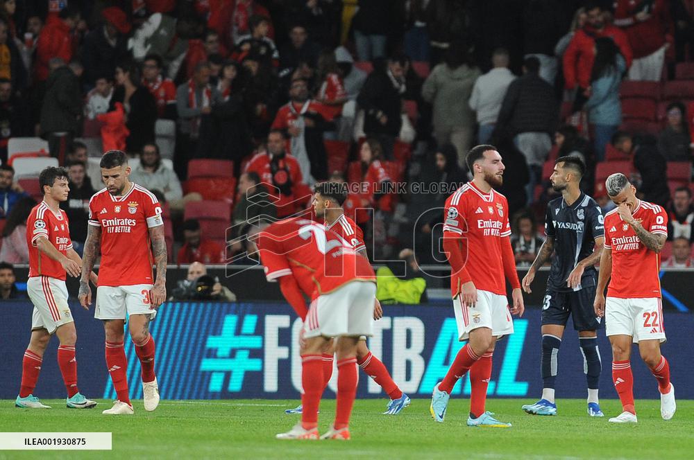 Champions League: Benfica vs Real Sociedad