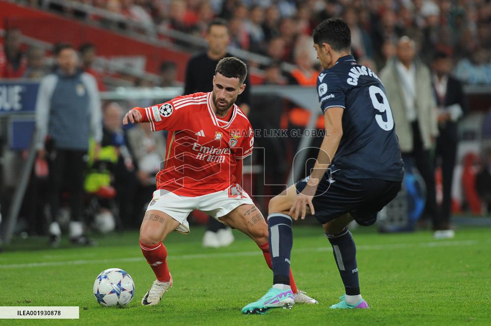 Champions League: Benfica vs Real Sociedad