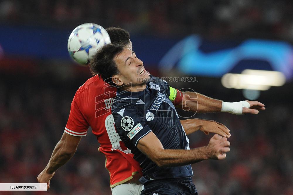 Champions League: Benfica vs Real Sociedad