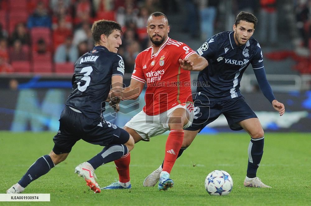 Champions League: Benfica vs Real Sociedad