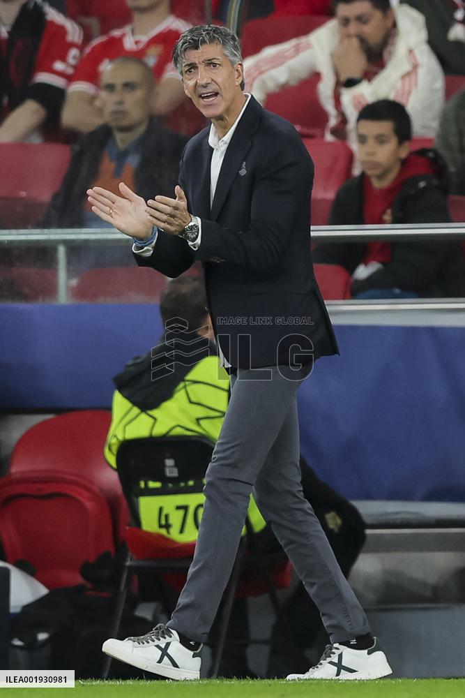 Champions League: Benfica vs Real Sociedad