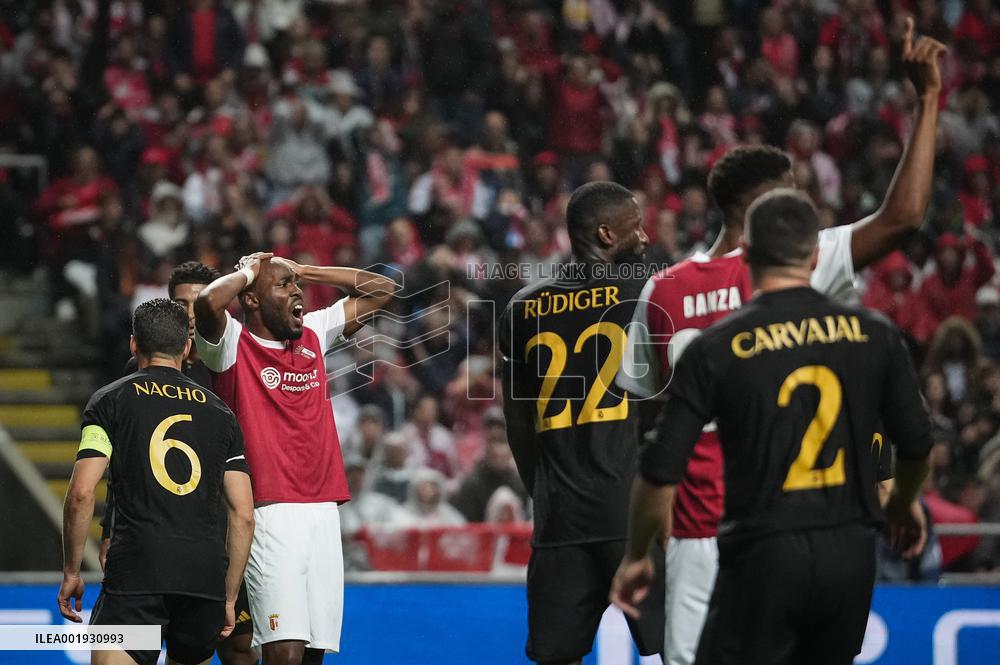 Champions League: SC Braga vs Real Madrid FC