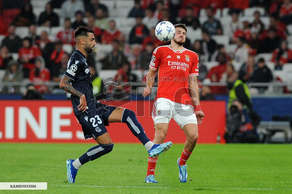 Champions League: Benfica vs Real Sociedad