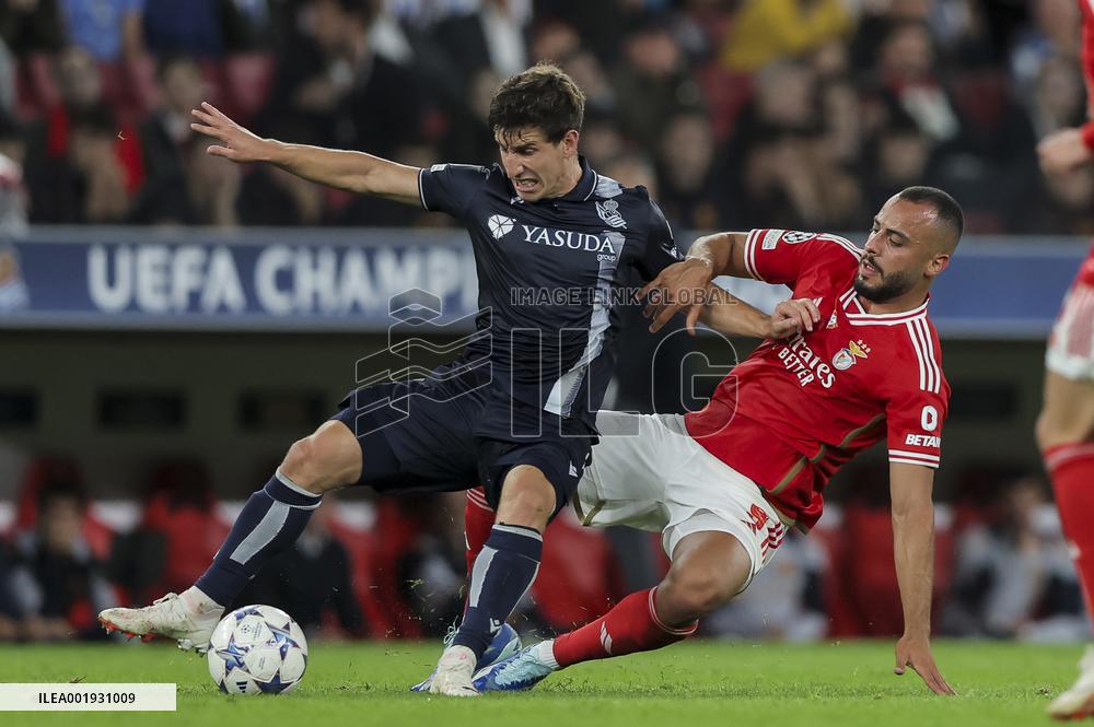 Champions League: Benfica vs Real Sociedad