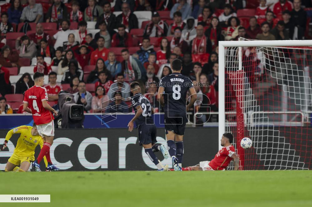 Champions League: Benfica vs Real Sociedad