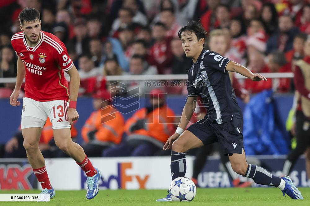 Champions League: Benfica vs Real Sociedad