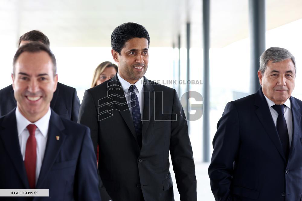 Inauguration of the SC Braga Sports City
