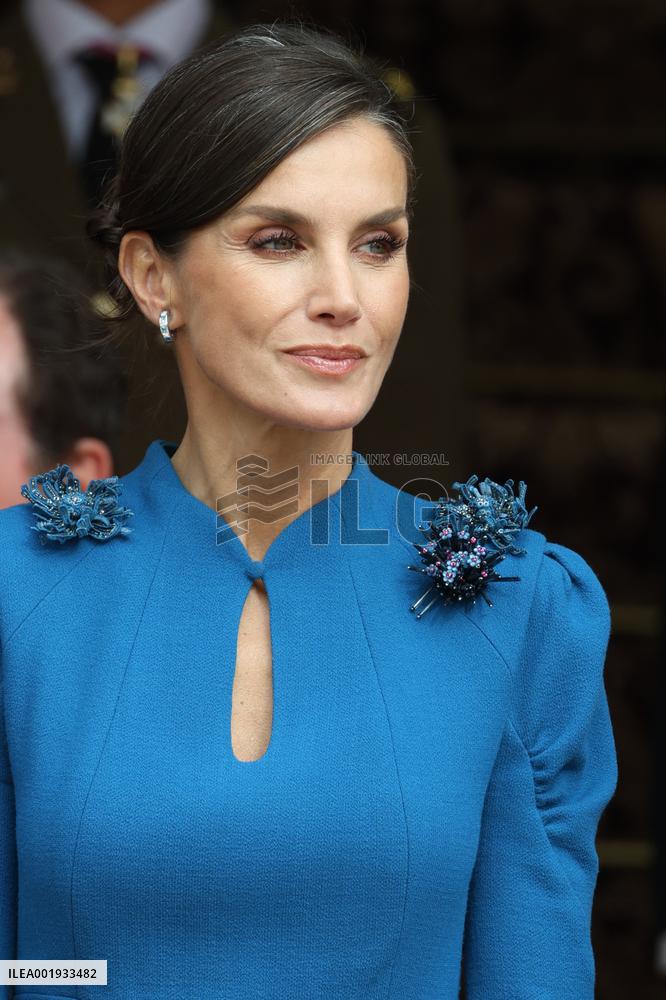 Princess Leonor Constitution Swearing-In Ceremony - Madrid