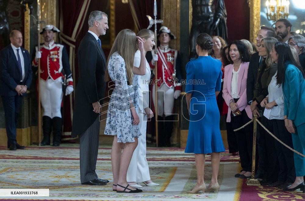 Royal Reception On The Occasion of Princess Leonor’s Oath - Madrid