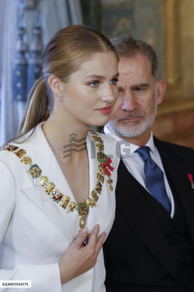 Royal Reception On The Occasion of Princess Leonor’s Oath