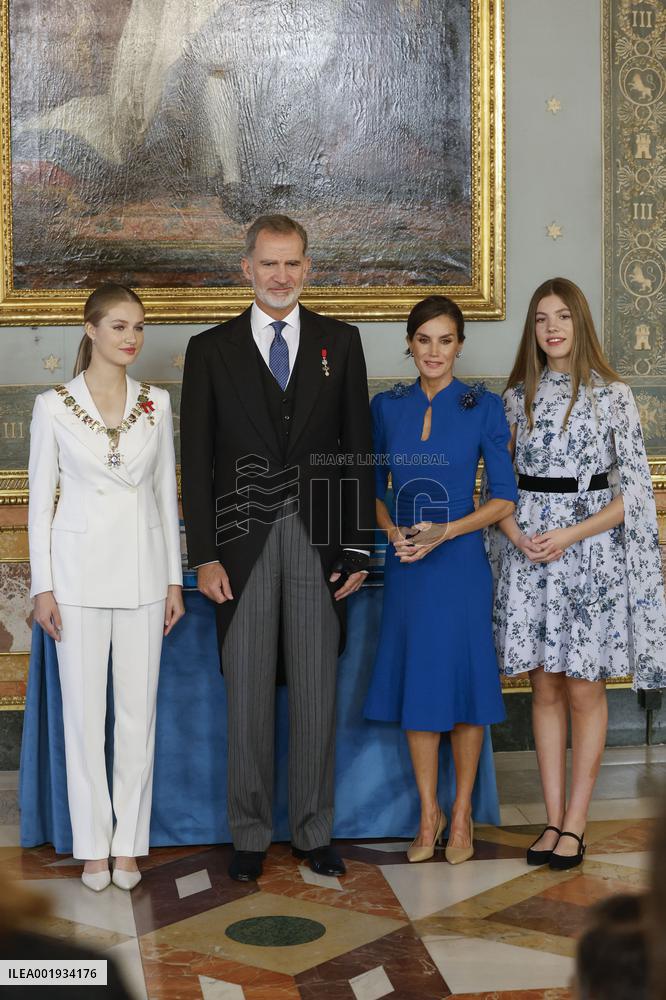Royal Reception On The Occasion of Princess Leonor’s Oath