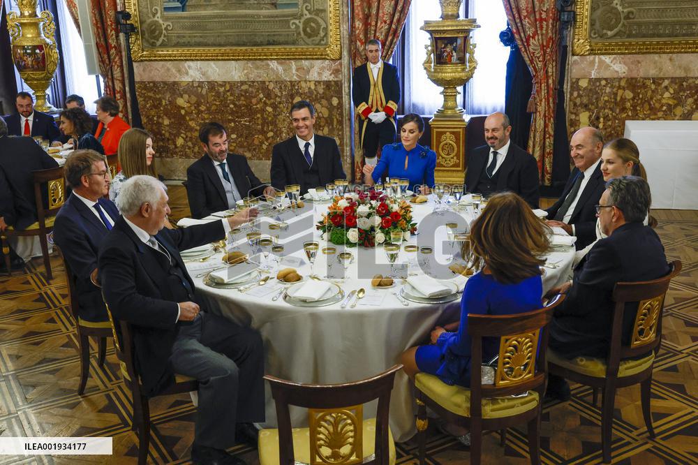 Royal Reception On The Occasion of Princess Leonor’s Oath