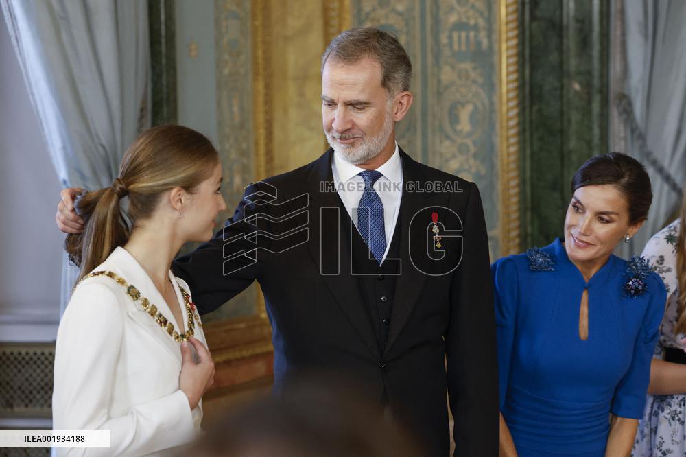 Royal Reception On The Occasion of Princess Leonor’s Oath