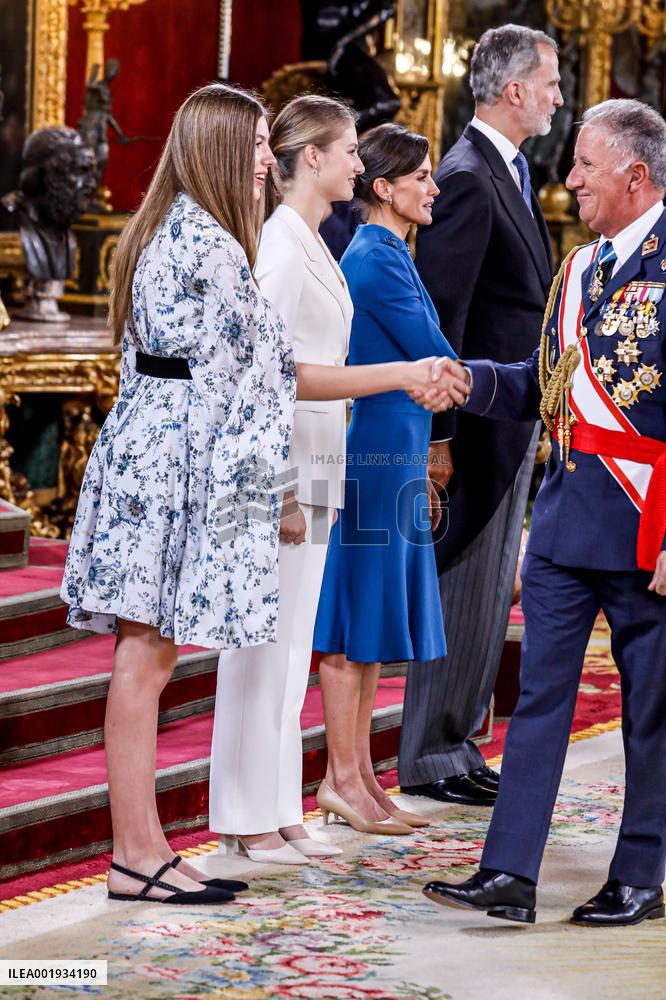 Royal Reception On The Occasion of Princess Leonor’s Oath