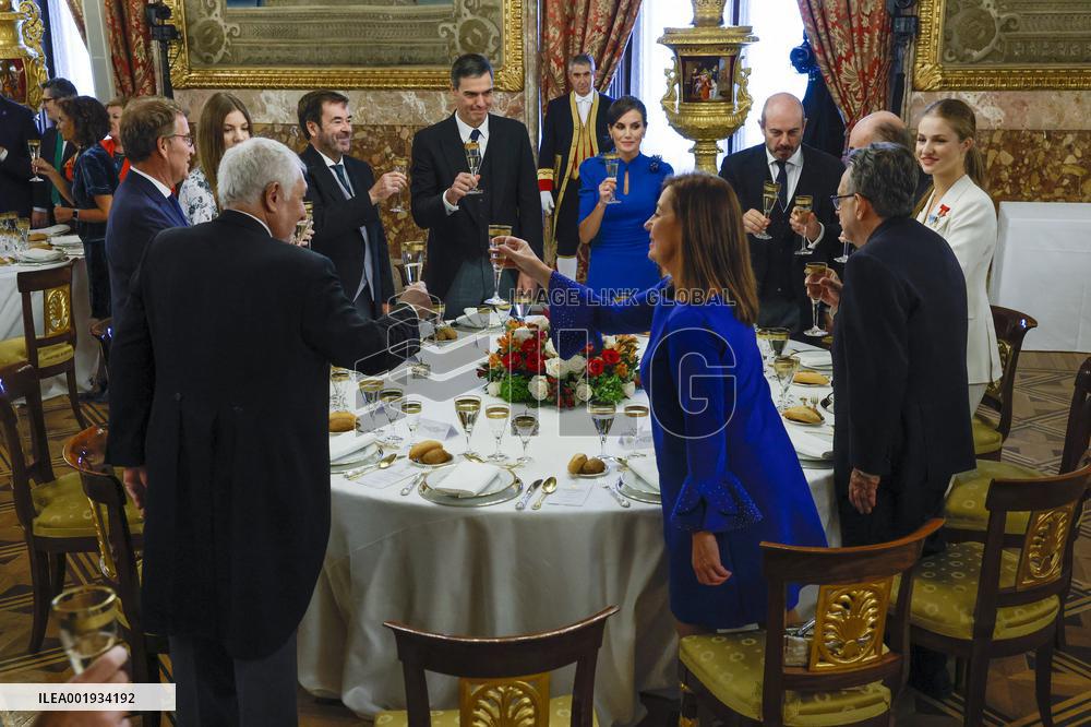 Royal Reception On The Occasion of Princess Leonor’s Oath