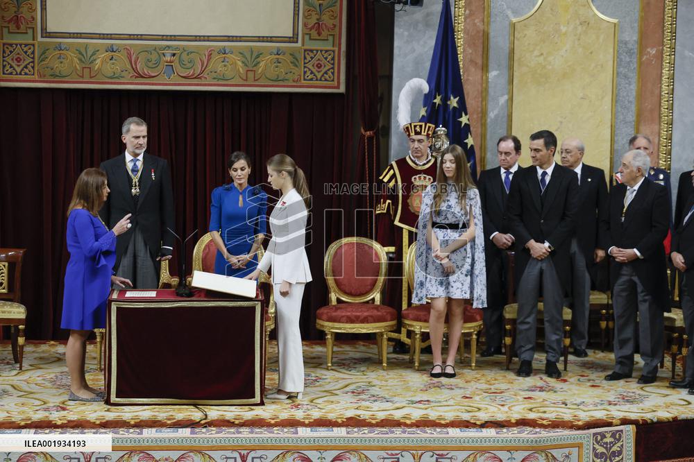 Royal Reception On The Occasion of Princess Leonor’s Oath