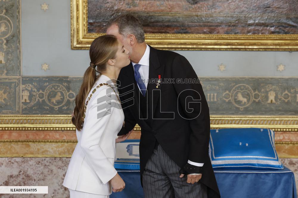 Royal Reception On The Occasion of Princess Leonor’s Oath