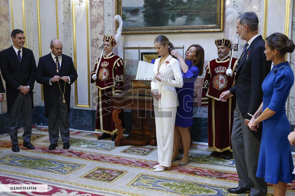 Royal Reception On The Occasion of Princess Leonor’s Oath