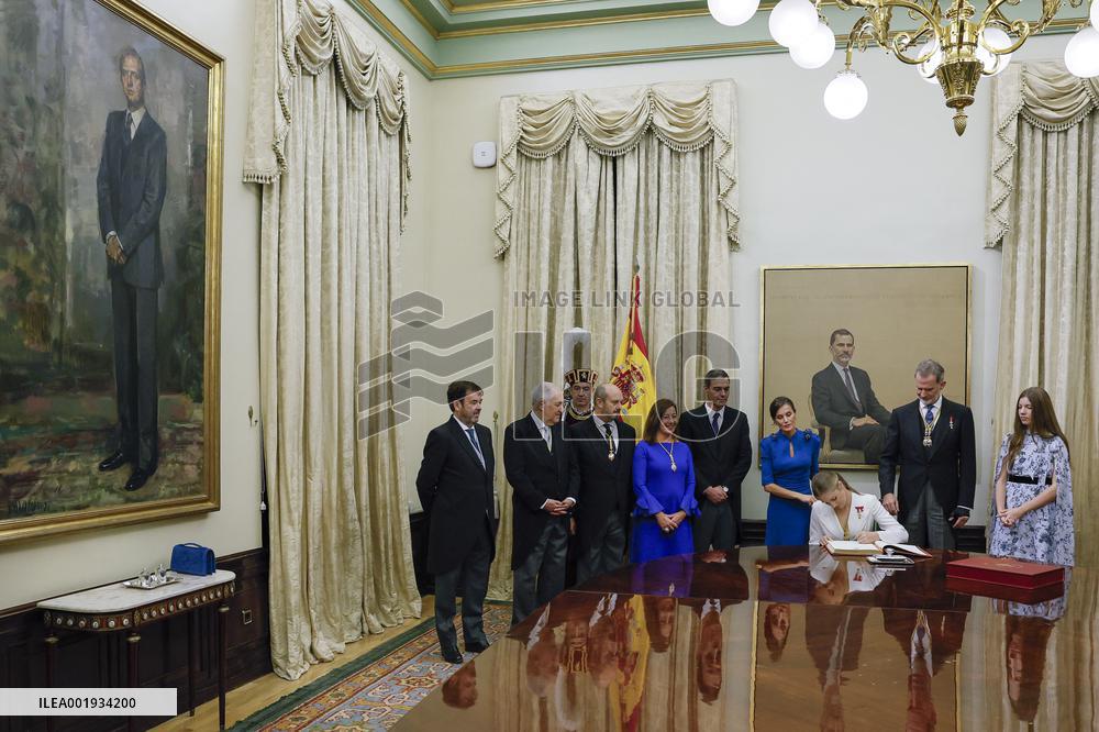 Royal Reception On The Occasion of Princess Leonor’s Oath